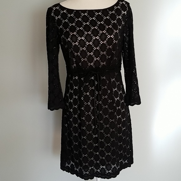 Laundry By Shelli Segal Dresses & Skirts - Laundry by Shelli Segal Dotted Eyelet Lace Dress